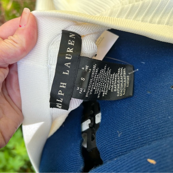 Ralph Lauren Black Label Ottoman Knit Flared skirt Belle ouat once upon a time - Picture 4 of 6